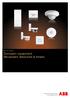 Short form catalogue Domestic equipment Movement detectors & timers