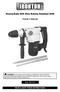 Heavy-Duty SDS Max Rotary Hammer Drill. Owner s Manual