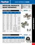 DRIVELINE PRODUCTS QUICK REFERENCE QUICK REFERENCE GUIDE DRIVELINE PRODUCTS UNIVERSAL JOINTS CENTER BEARINGS