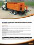 M2 SERIES SLURRY SEAL AND MICRO SURFACING PAVERS Specification Sheet
