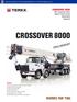 PRELIMINARY CROSSOVER T capacity class Boom Truck Crane Datasheet imperial. View thousands of Crane Specifications on FreeCraneSpecs.