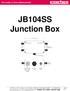JB104SS Junction Box