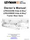 Owner s Manual. LPR4500RB Hide-A-Way LPR45RBSR Hide-A-Way Trailer Rear Gate