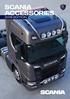 SCANIA ACCESSORIES 2018 EDITION. Scania Vehicle Accessories