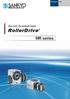 RollerDrive. Ultra small, zero backlash reducer. RollerDrive. MR series