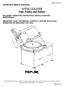 OFFAL CLEANER Tripe Washer and Refiner IMPORTANT: READ THIS MANUAL CAREFULLY BEFORE INSTALLING, OPERATING OR SERVICING THIS TOOL.