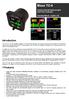 Blaze TC-6. Introduction. 1 Features. Twelve channel thermocouple (EGT/CHT) indicator. Operating Manual English 1.00