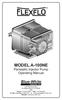 MODEL A-100NE. Peristaltic Injector Pump Operating Manual. Blue-White. Industries, Ltd.