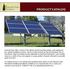 PRODUCT CATALOG. Tamarack Solar Products