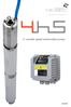 4 variable speed submersible pumps