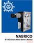 NABRICO DF-1 NS Electric Winch Owner s Manual OM-DF1-018-A
