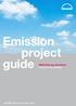 Emission project guide