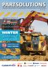 PARTSOLUTIONS WINTER PARTS SALE...ON NOW! SALE INSIDE! QUALITY MACHINERY & COMMERCIAL VEHICLE PARTS & ACCESSORIES