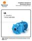 barmesapumps.com & 3500 RPM Installation, Operation & Maintenance Manual End Suction Centrifugal Pumps