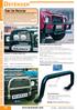DEFENDER. accessories. nudge bars.   to order contact official stockists LAND ROVER INTEGRAL BUMPER & NUDGE BAR