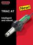 PLASTIC WELDING. New! TRIAC AT. Intelligent and robust.