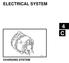 ELECTRICAL SYSTEM 4 C CHARGING SYSTEM