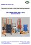 Welcome to the Series of W&J Small Handling Equipment. MST15 Mobile Scissor Table 150 kg Instruction Manual