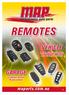 REMOTES VEHICLE. GARAGE Complete Remote Replacements. maparts.com.au. Button, Shell & Complete Remote Replacements