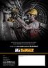 Be the first to see product news and special offers from DEWALT... Register at MYDEWALT to be sent onsite offers by  .
