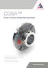 CDSA. Range of Double Cartridge Mechanical Seals.