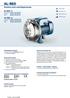 AL-RED. Stainless steel centrifugal pumps