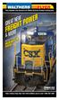 FREIGHT POWER GREAT NEW & MORE PASSENGER CAR SPECIAL ONLY IN THIS ISSUE FEBRUARY Sale Ends