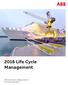 2018 Life Cycle Management. ABB Italy medium voltage products for marine application