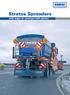 Stratos Spreaders with auger or conveyor belt system