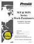 WP & WPS Series Work Positioners