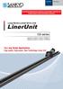 LinerUnit. CS series. For Long Stroke Applications High-speed, High-power, New-Technology Linear Unit. Long Stroke Linear Drive Unit