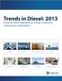 Trends in Diesel: 2013