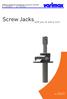 Screw Jacks. Screw Jacks CBD-2.00GB0613