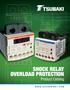 SHOCK RELAY OVERLOAD PROTECTION Product Catalog