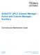 ACQUITY UPLC Column Manager - Active and Column Manager - Auxiliary