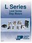 L Series Lead Screw Step Motors