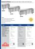 Commercial Kitchen: Snack Size Under Bench Chillers with Solid Doors