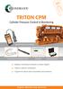 TRITON CPM. Cylinder Pressure Control & Monitoring. Replaces mechanical indicators on diesel engines. Helps to improve combustion