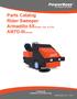 Parts Catalog Rider Sweeper Armadillo 6X(Diesel, Gas, & LPG) AM7D-III(Diesel)