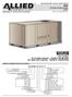 K-Series Rooftop Units 60 HZ PRODUCT SPECIFICATIONS Bulletin No. KGA (5/2013)