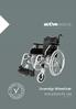 Sovereign Wheelchair Instructions for Use. > Issue 1