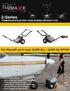 2-Series. For Aircraft up to max 8,800 lbs. / 4,000 kg MTOW TOWBARLESS ELECTRIC HAND-GUIDED AIRCRAFT TUG