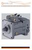 VARIABLE PUMPS FOR CLOSED LOOP OPERATION type HV-02