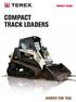 COMPACT TRACK LOADERS PRODUCT RANGE