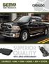 CATALOG SUPERIOR QUALITY WITH A LIMITED LIFETIME WARRANTY CHEVROLET GMC FORD DODGE JEEP TOYOTA