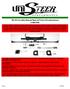 58-62 Corvette Manual Rack & Pinion Kit Instructions #