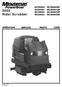 3800 Rider Scrubber OPERATION SERVICE PARTS CARE. Revised 7/02 PB #