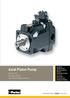 Axial Piston Pump Series PV Design 42/43 Variable Displacement