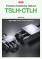 Precision Positioning Table LH TSLH CTLH CAT High rigidity series newly introduced!