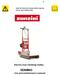 Electric stair climbing trolley DOMINO Use and maintenance manual